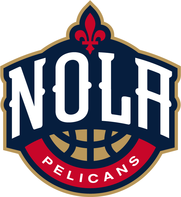 New Orleans Pelicans 2013-Pres Secondary Logo t shirts DIY iron ons v3